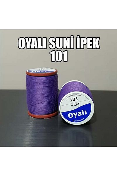 OYALI Artificial Silk No:101 6 Layer Needle Embroidery Thread