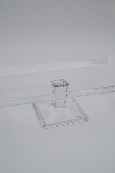 Paşabahçe Grace Footed Service Plate 30X14 cm