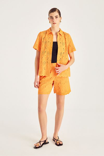 Naramaxx Orange Bluz Shoes