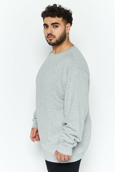 New Balance Men Sportswear Fit Long Sleeves Sweatshirt, Grey