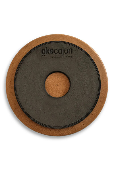 okecajon Practice Pad, 6 İnç, Kauçuk Pad, Drum Pad