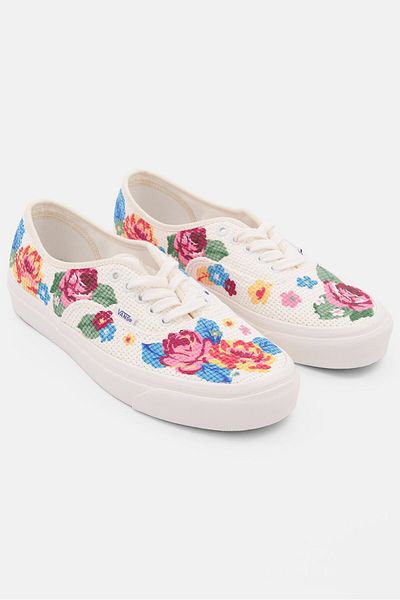 Vans Men Authentic 44 Dx Lace Up Casual Shoe, Off White/blue Combo