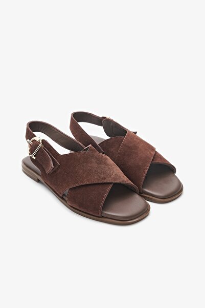 Louis Cardy Pamela Brown Genuine Leather Women's Sandals