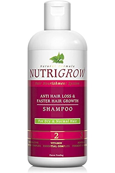 NUTRIGROW شامبو مضاد لتساقط الشعر ونمو أسرع للشعر الجاف والعادي (300 مل)