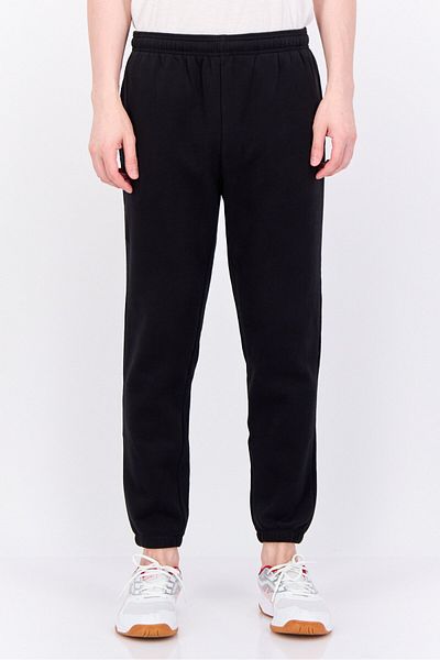 GAP Men Regular Fit Solid Sweatpants, Black
