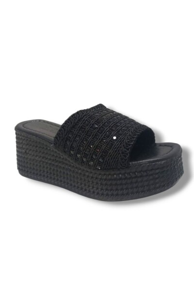 İremsu Papuci de damă İremsu 788-25 tricotați, cu toc anatomic și căptușit cu...