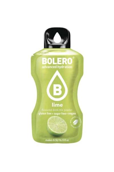 Bolero ماء أخضر ليموني، 500 مل