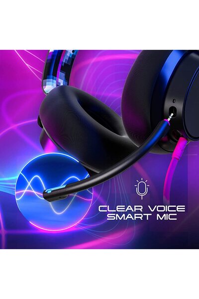 Skullcandy SLYR Pro Multi-Platform Over-Ear Wired Gaming Headset, Works with Xbox Playstation and PC