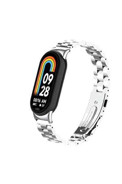 redmud teknoloji Xiaomi Mi Band 9 İle Uyumlu Ayarlanabilir Paslanmaz Çelik Ko...