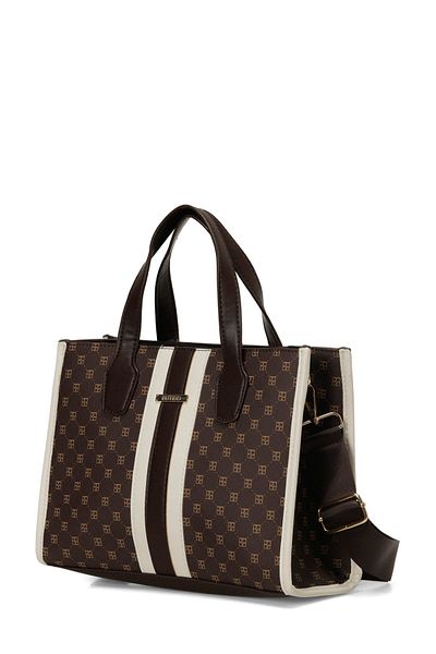 Butigo Γυναικεία τσάντα ώμου MNG SERIT DTY KL 4PR BROWN MULTI