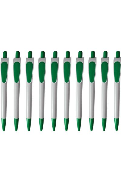 PIX Set 10 bucati, Pix Sing, design ergonomic, mina de culoare neagra, Verde