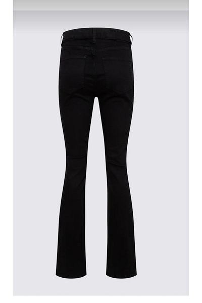 AKŞEN GİYİM Plus Size Spanish Flare Summer Denim Fabric Lycra High Waist Women's Jeans Pants