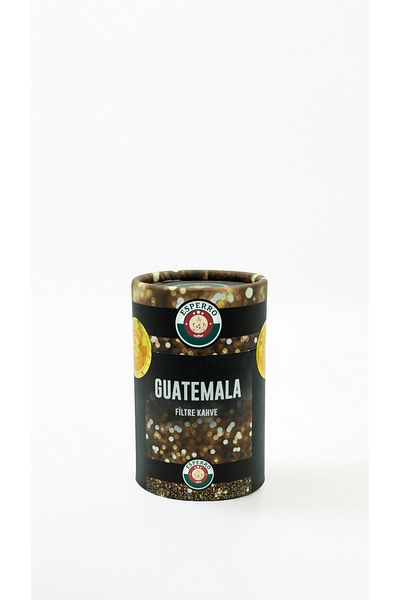 Esperro Guatemala Ground Filter Coffee 80 Gr, Cardboard Cylinder Box