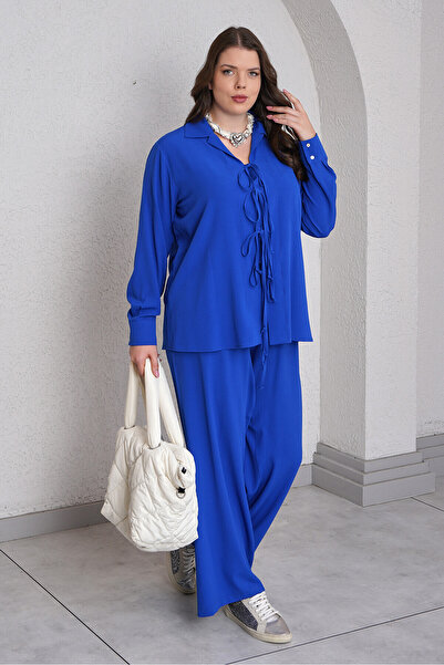 Büyük Moda ΣΕΤ ΚΑΤΩ ΚΑΤΩ ΜΕ ΛΕΠΤΟΜΕΡΗ ΚΟΡΔΟΝΙΑ - ΕΠΙΣΤΡΩΜΑ