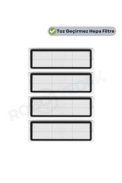 robotyedek Dreame Bot L10S Pro - Filtru Hepa compatibil din 4 piese