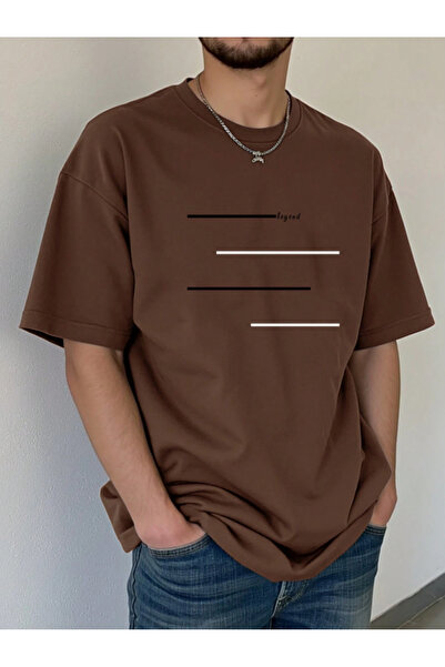 Revasser Unisex Men/Women Legend Colorful Custom Printed Oversize Cotton Crew...