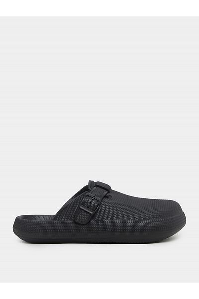 Styli Buckle Slip On Sandals