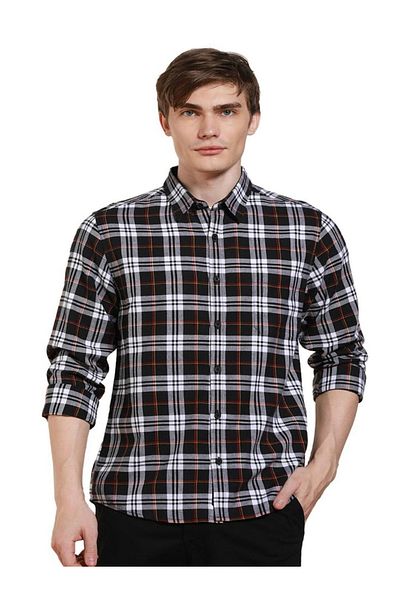 Dennis Lingo By Styli Plaid Casual Shirt for Men