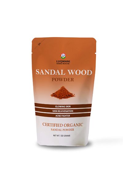 LUQMAN Sandal Wood Powder Face Mask 100 gram Radiant, Glowing Skin