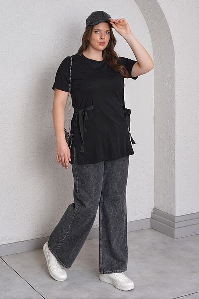Büyük Moda TRIOC DE BUMBAC CU DETALII DE FUNDĂ