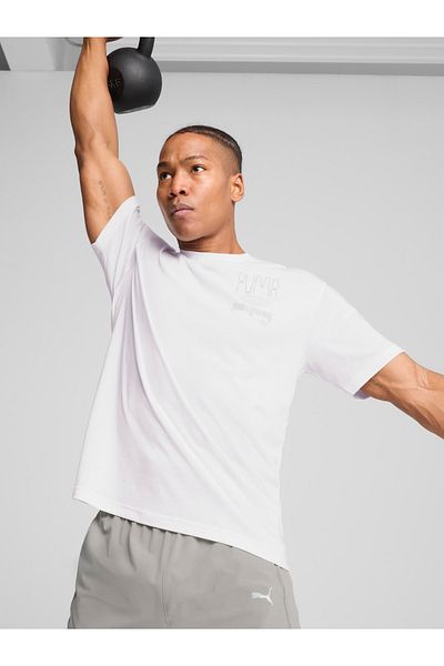 Puma M GRAPHICS TRAIN ILLUSTRATIVE RELAXED TE