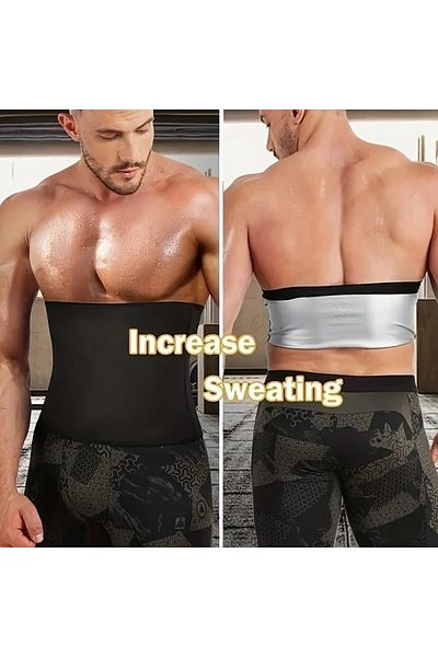 REYNEV Unisex Thermal Waist Corset, Heat Protector Maximum Perspiration Sports & Daily Use Belt