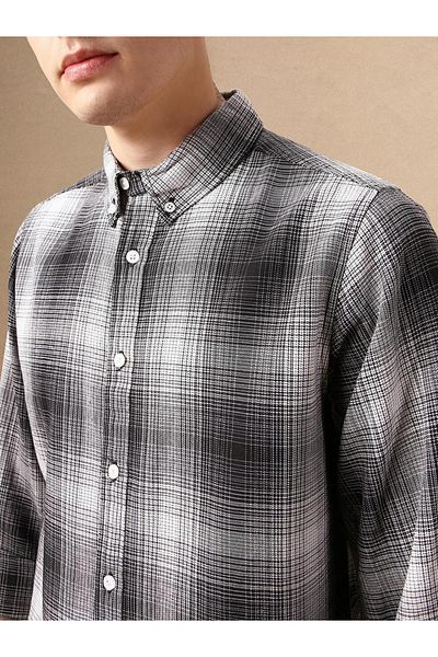 Dennis Lingo By Styli Casual Plaid Shirt