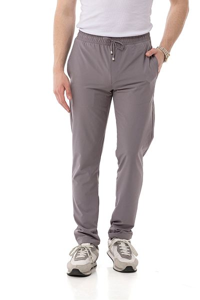 monox Men's Slim Fit Lycra Jogger Pants