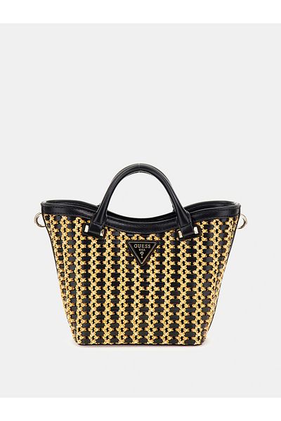 Guess Atalıa Mini Tote Women's Black Mini Bag Hwwg9647750-Ntb