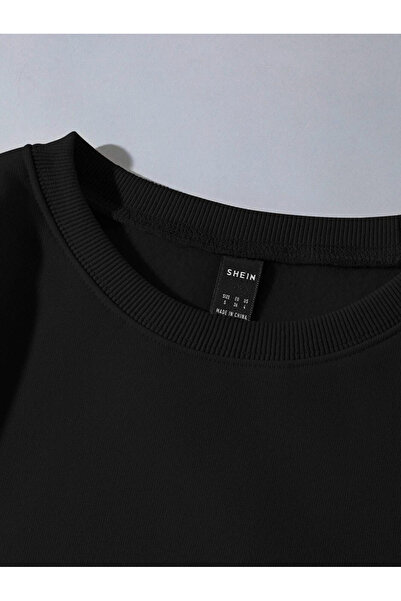 Kotty By Styli Slogan Print Round Neck Sweatshirt