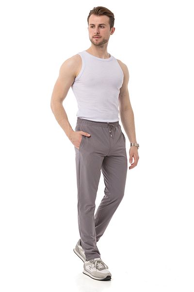 monox Men's Slim Fit Lycra Jogger Pants