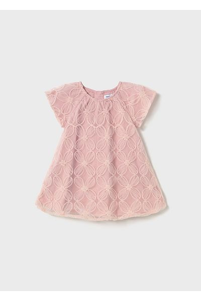MAYORAL Baby Girl Embroidered Tulle Baby Dress