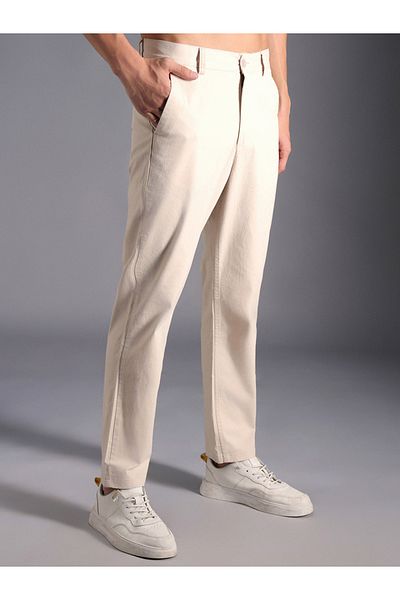 High Star By Styli Mid Rise Regular Fit Trousers