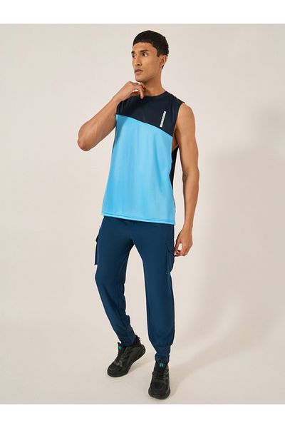 Styli CUT and SEW SLEEVELESS RUNNING TANK WITH LOGO