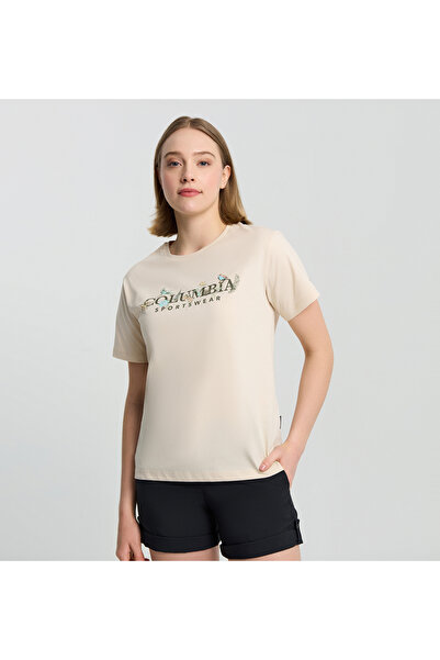 Columbia Γυναικείο μπεζ T-Shirt Outback Critters 9210081 -125