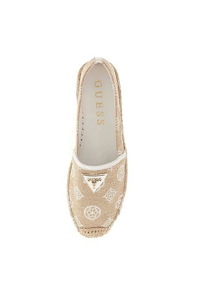 Guess Jolandon Women's Cream Ballerina Fljdnnfal14-Natwh