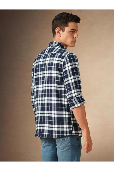 Dennis Lingo By Styli Spread Collar Relaxed Fit Shirt