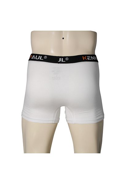 Kennpaul Men's White Premium Modal Boxer |   Soft Fabric |   Comfortable Boxer