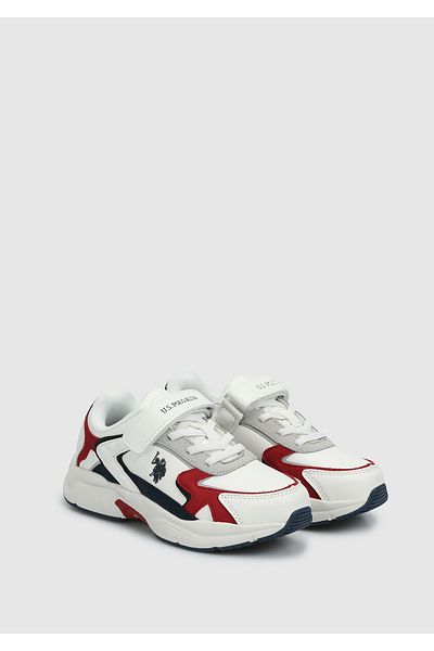 U.S. Polo Assn. Tenis alb Krenas pentru băiat