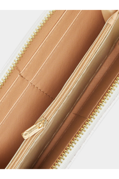 Styli Textured Zip-Around Wallet