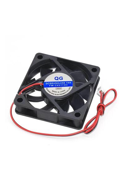 Koodmax 24V 6cm Fan - 60*60*15mm Soğutucu Fan - 60mm Kare Fan - 2 Pin