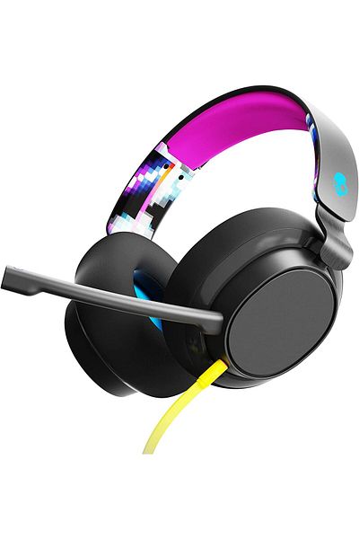 Skullcandy SLYR Multi-Platform Over-Ear Wired Gaming Headset, Works with Xbox Playstation and PC