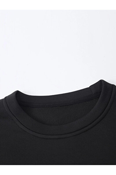 Kotty By Styli Slogan Print Round Neck Sweatshirt