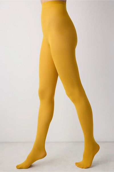 Penti Penti̇ Micro40 113 Safran Glossy Thin Panty Stockings