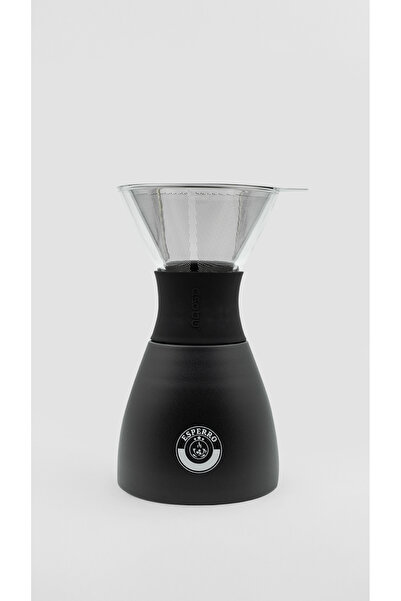 Esperro Paslanmaz Çelik Siyah Kahve Demleme Seti, Pour Over - Po300