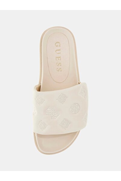 Guess FABIO2 Kadın Krem Terlik FLJFA2ELE19-CREAM