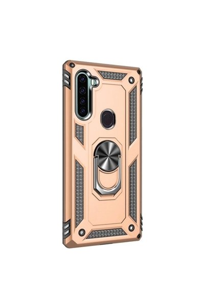 tekno grup حافظة لهاتف Redmi Note 8 مع حلقة مغناطيسية وغطاء Vega ذهبي + واقي ...