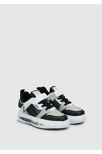 pepino Gray Boys' Sneakers