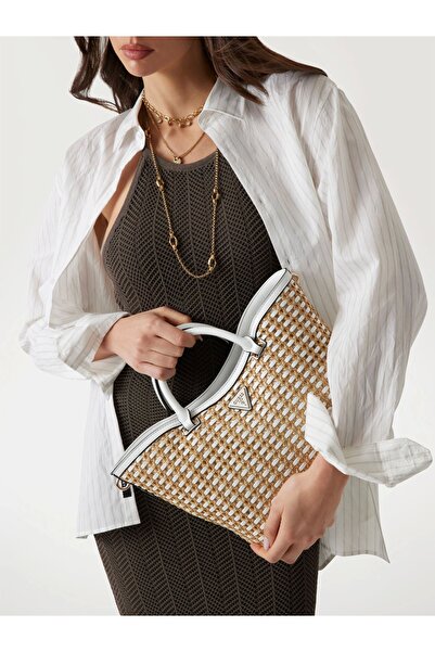 Guess ATALIA TOTE Kadın Çok Renkli El Çantası HWWG9647220-NTW