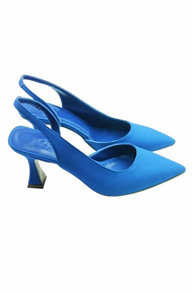 Escarpinshoes KADIN ARKA AÇIK TOPUKLU SİVRİ BURUN ŞIK VE GÜNLÜK AYAKKABI